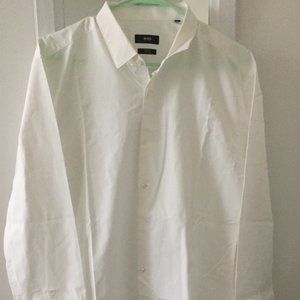 Hugo Boss Men's Dress Buttondown White